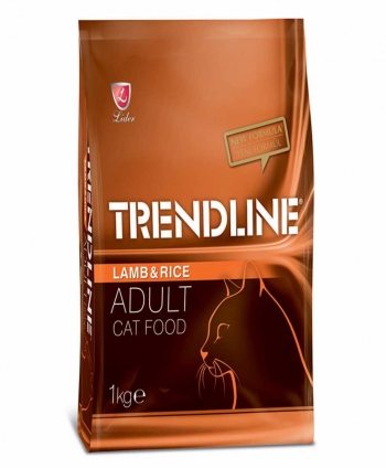 Trendline Kuzu Etli Pirinçli Yetişkin Kedi Maması 1 Kg